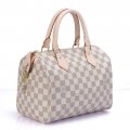 Mujer Moda Clásico Cuero Bolso Louis Vuitton N41534 Oro