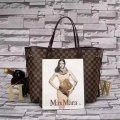 Mujer Moda Clásico Cuero Bolso Louis Vuitton 41358