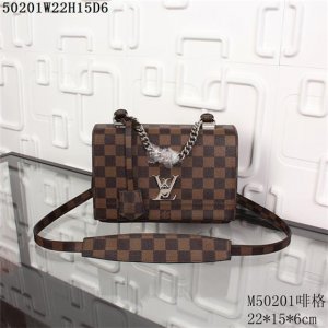 Mujer Moda Clásico Cuero Bolso Louis Vuitton 50201