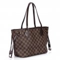 Mujer Moda Clásico Cuero Bolso Louis Vuitton N51109 Oro