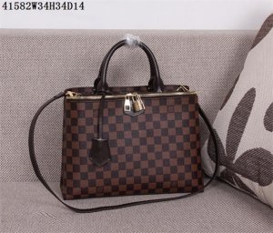 Mujer Moda Clásico Cuero Bolso Louis Vuitton 41582 g2