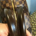 Mujer Moda Clásico Cuero Bolso Louis Vuitton N41531 Oro