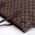 Mujer Moda Clásico Cuero Bolso Louis Vuitton N51109 Oro