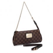 Mujer Moda Clásico Cuero Bolso Louis Vuitton N55213 Oro